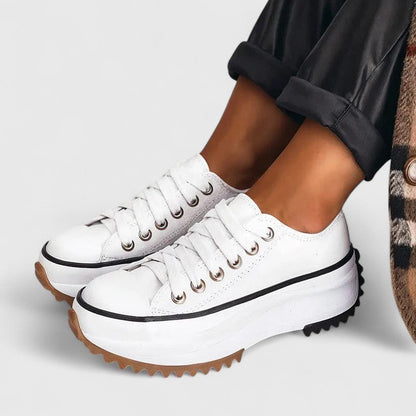 Damen Sneaker Rundspitze Modern Style - IdealeKleiden