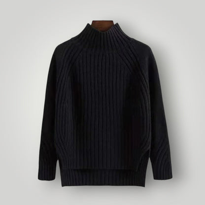 Damen Strickpullover Elegant Bequem