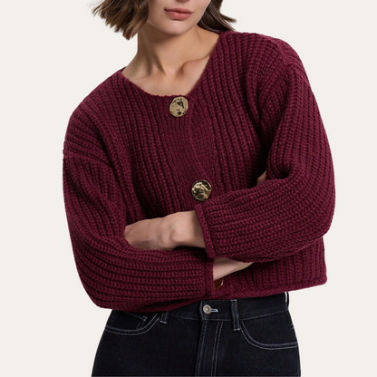 Modischer Cardigan für Damen Stilvoll - IdealeKleiden