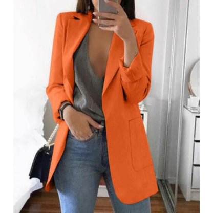 Damen Blazer Langarm Elegant