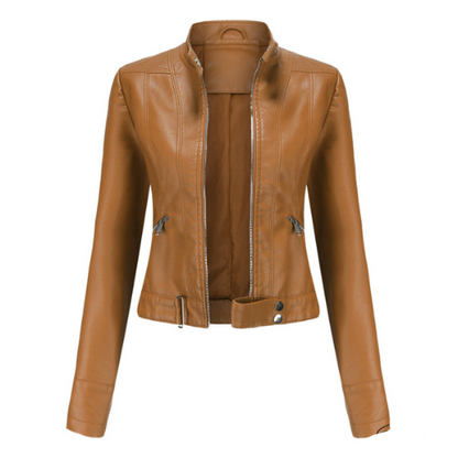 Lederjacke Damen Modern Chic