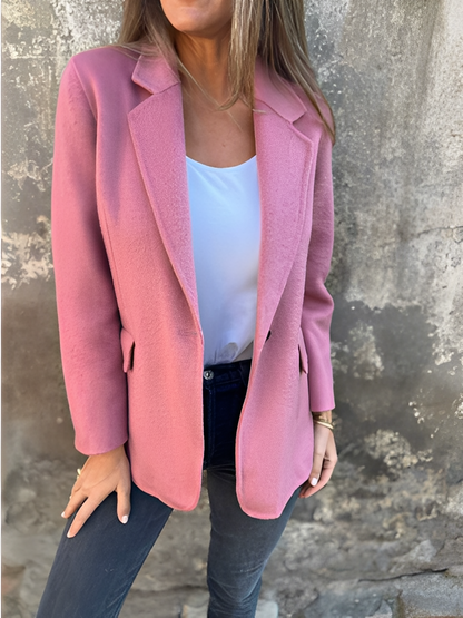 Stilvoller Wollblazer Damen Modern Design
