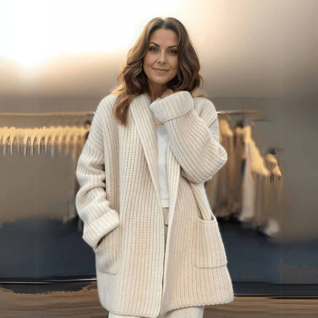 Damenschal Strickjacke Eleganz