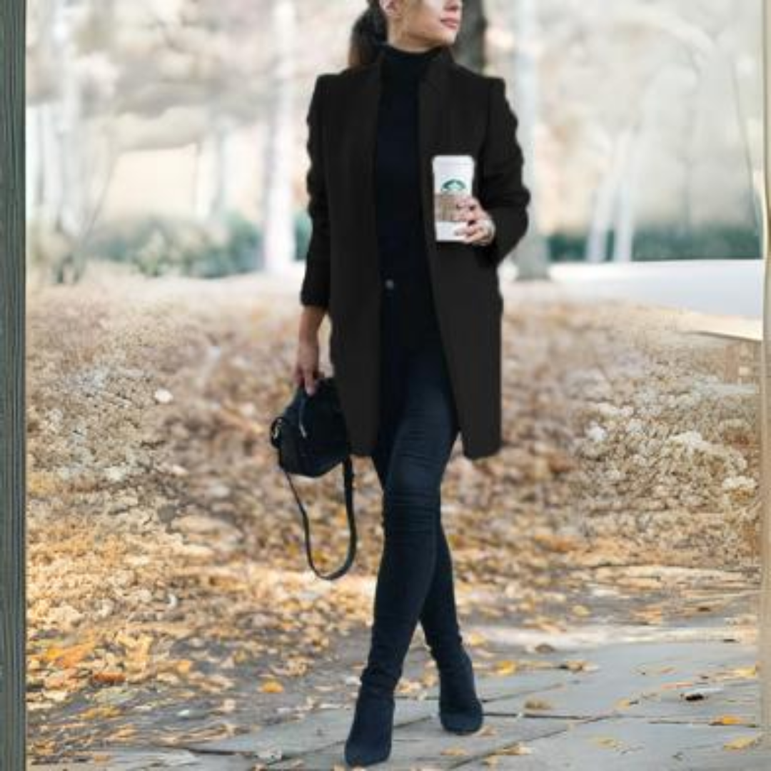 Eleganter Damen Wintermantel Zeitlos Chic