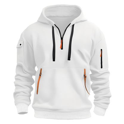 Bequeme Hoodie für Männer mit Halbzip