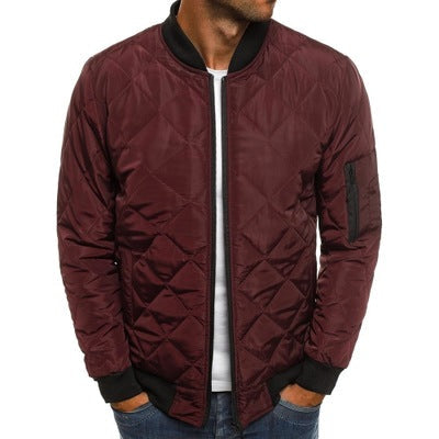 Leichte Herren Bomberjacke Baumwolle Modern