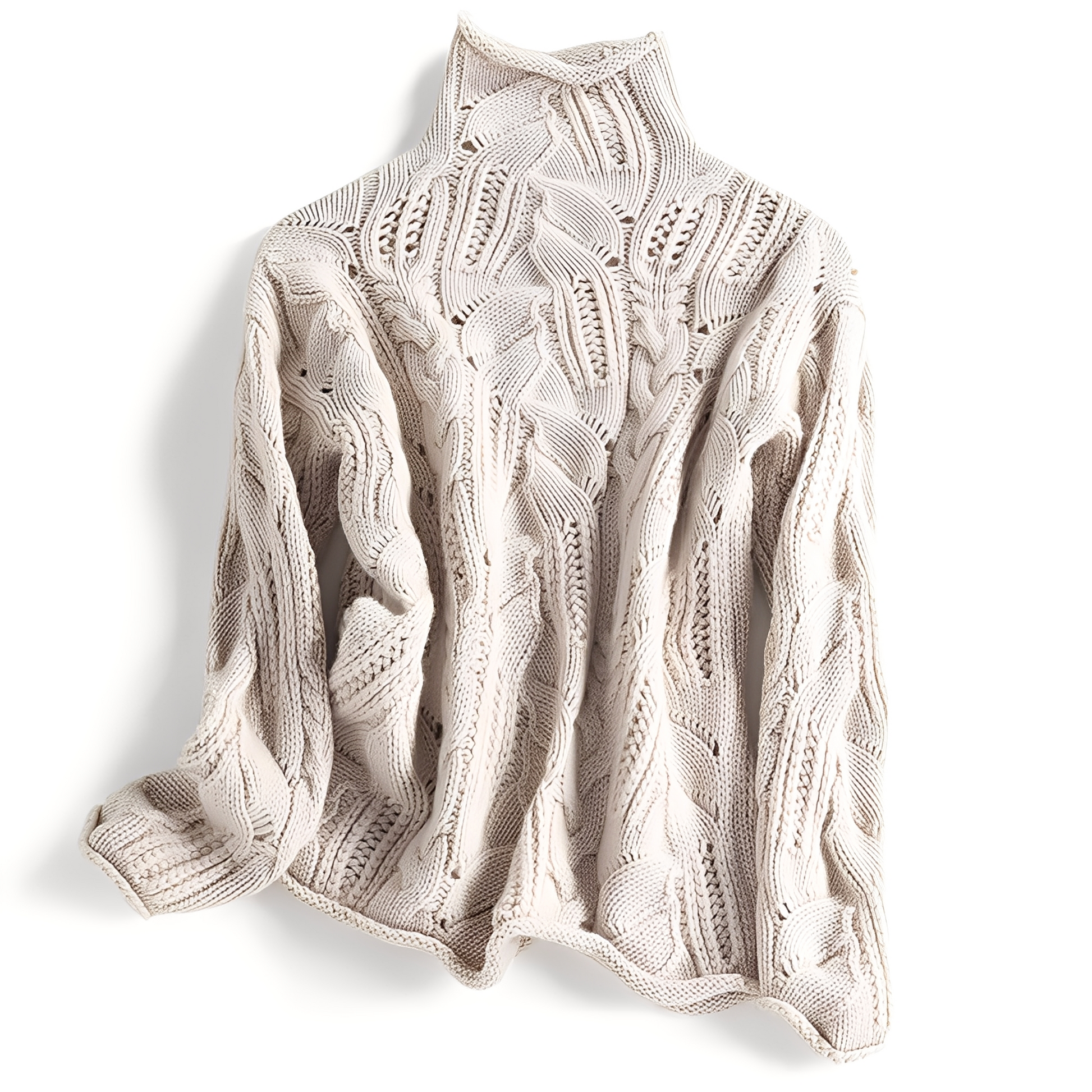 Damen Kaschmir Pullover Elegant Geschenkt - IdealeKleiden