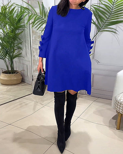 Elegantes Maxikleid LANGÄRMELIG