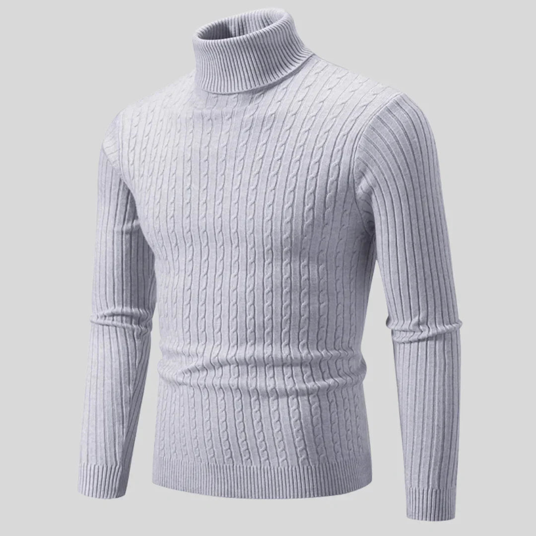 Stylischer Herren Rollkragenpullover Modern