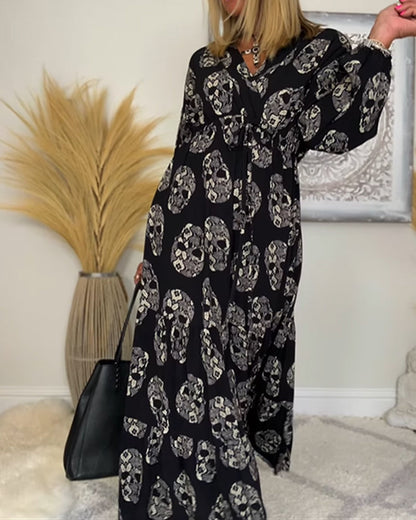 Elegantes Sommerkleid Lockeres Design - IdealeKleiden