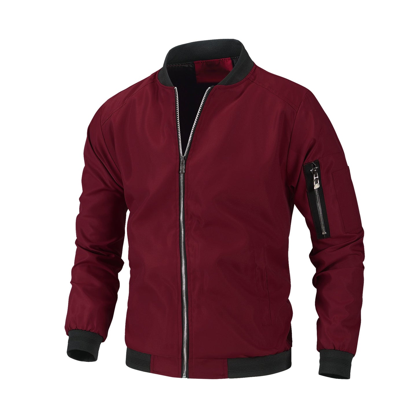 Modische Herren Bomberjacke Stilvoll