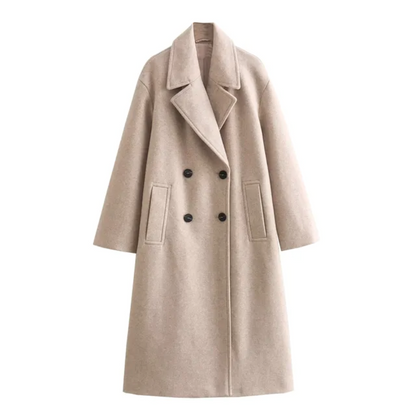 Eleganter Wintermantel Damenschal