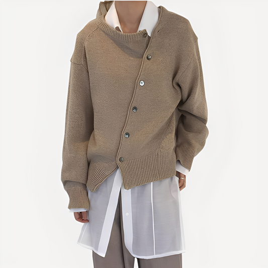 Stilvolle Überziehstrickjacke Damen Bequem - IdealeKleiden