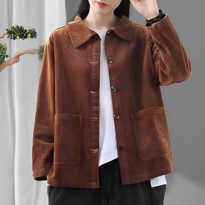 Praktische Freizeitjacke Damen mit Taschen