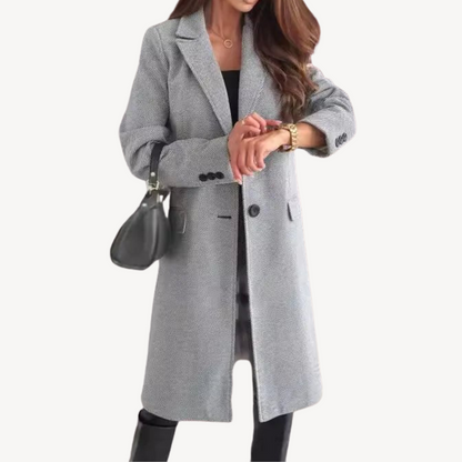 Damen Wintermantel Wollmix mit praktischen Taschen
