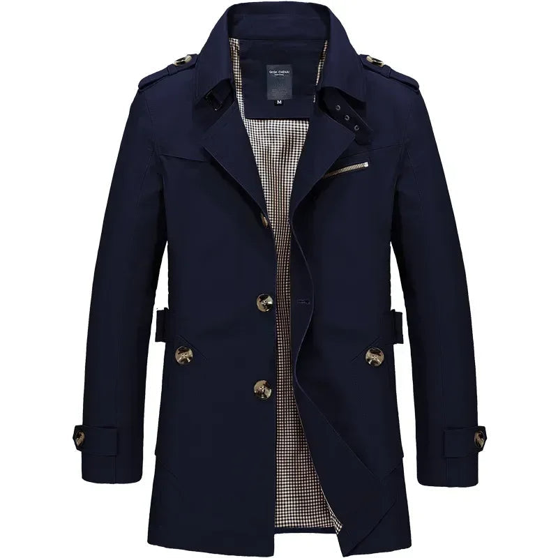Stilvoller Business-Windbreaker Klassisch Elegant