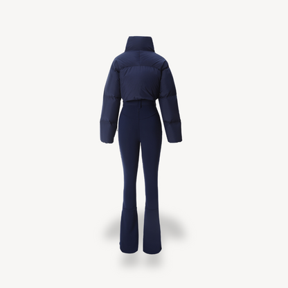 Damen Daunenparka mit Gürtelhose - IdealeKleiden