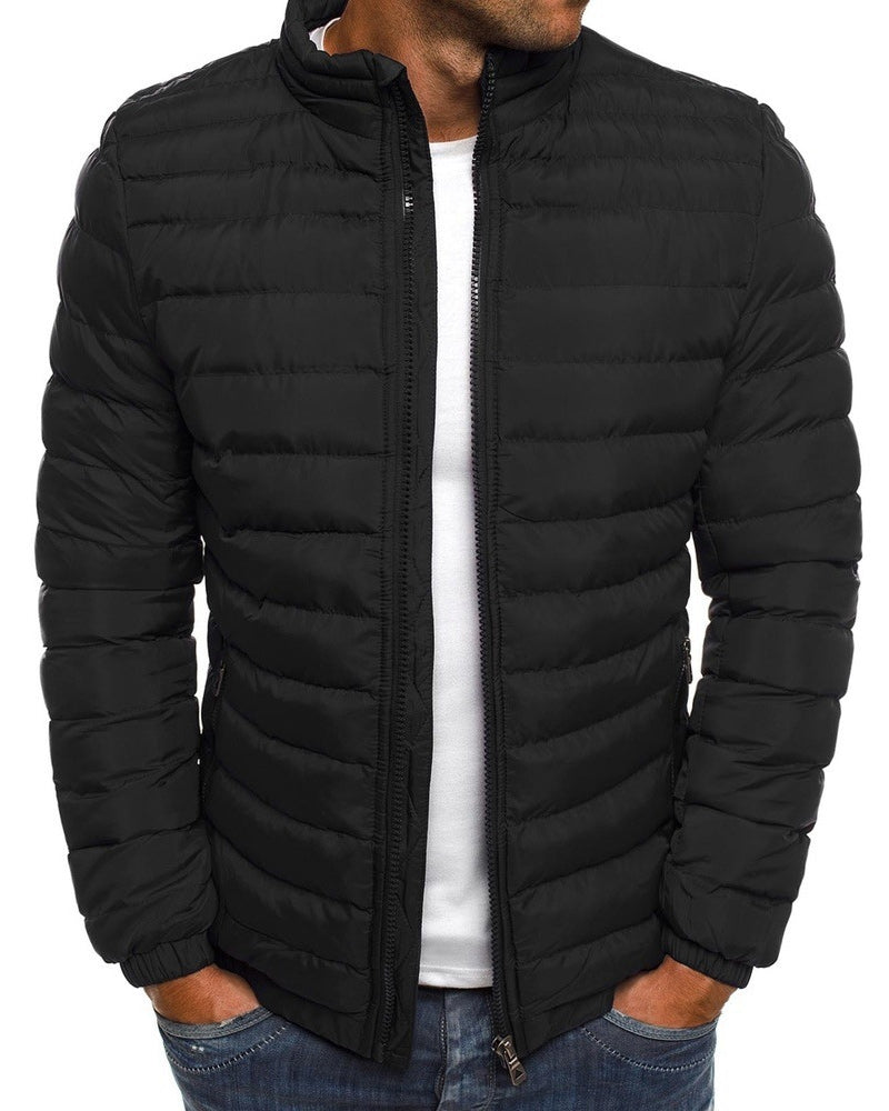 Einfache Stehkragenjacke Vielfältige Farben