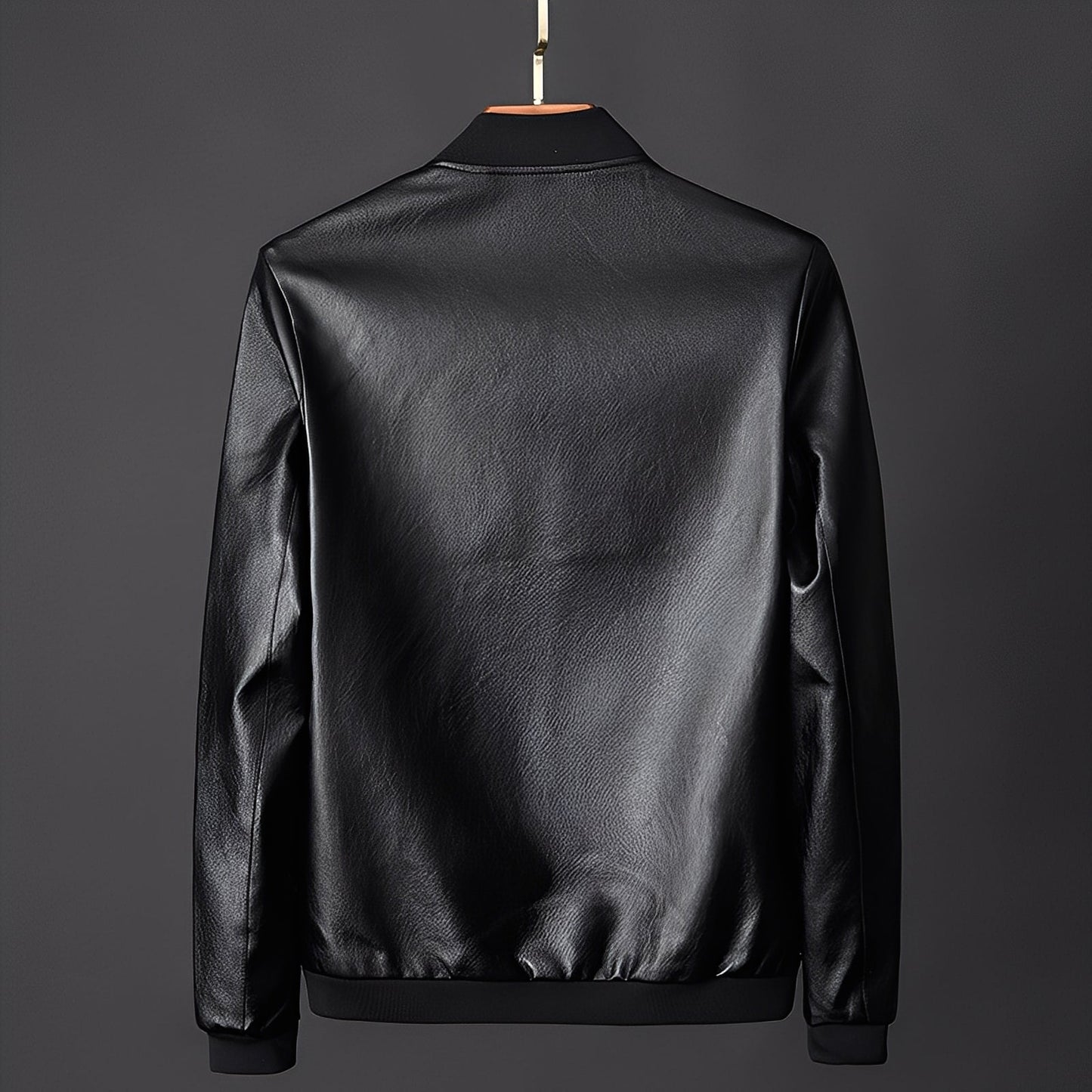 Maßgeschneiderte Lederjacke Herren Biker Style - IdealeKleiden