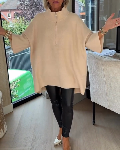 Modische Herrenkleidung Stehkragen Relaxed Fit
