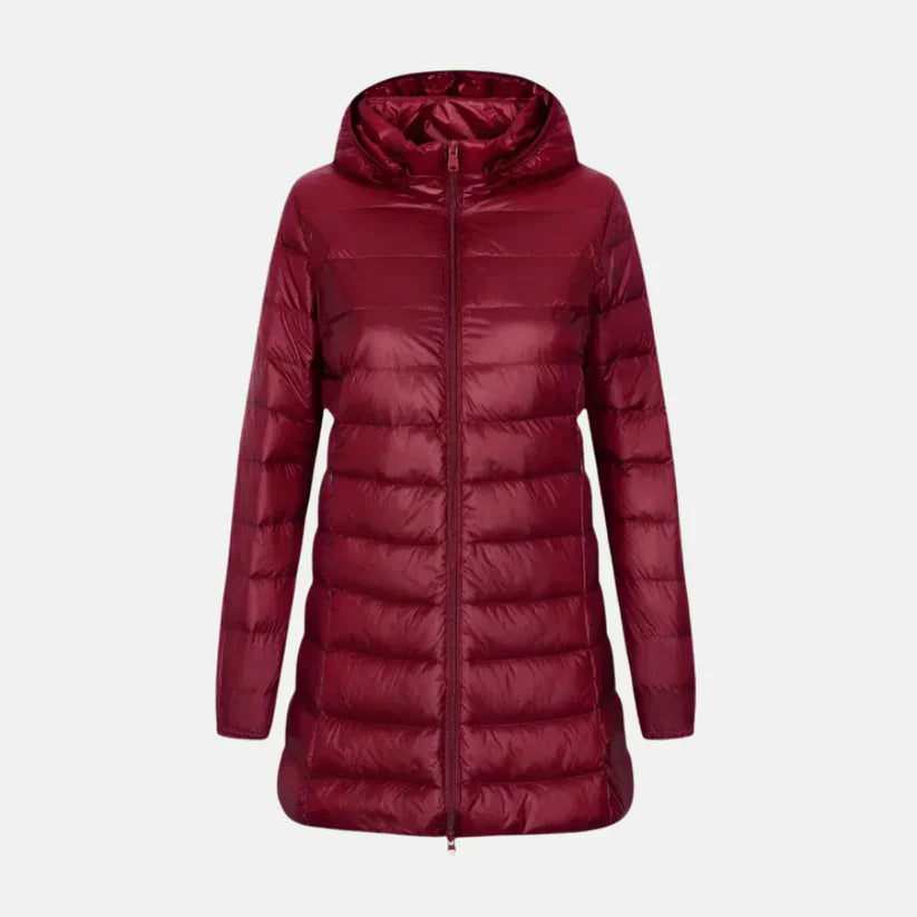 Frauen Daunenjacke Steppjacke Kapuze Warm