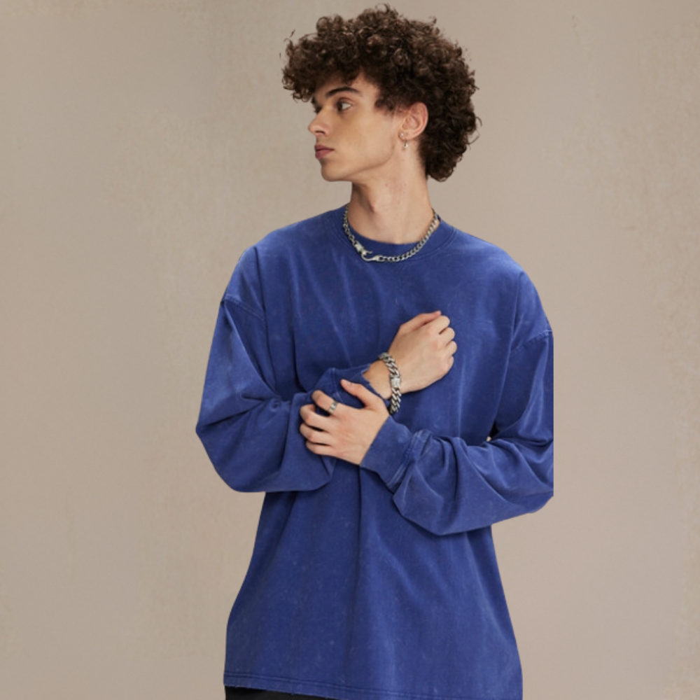 Klassisches Rundhals-Shirt Elegantes Design