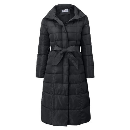 Stylische Damenpufferjacke Elegant Knopf - IdealeKleiden