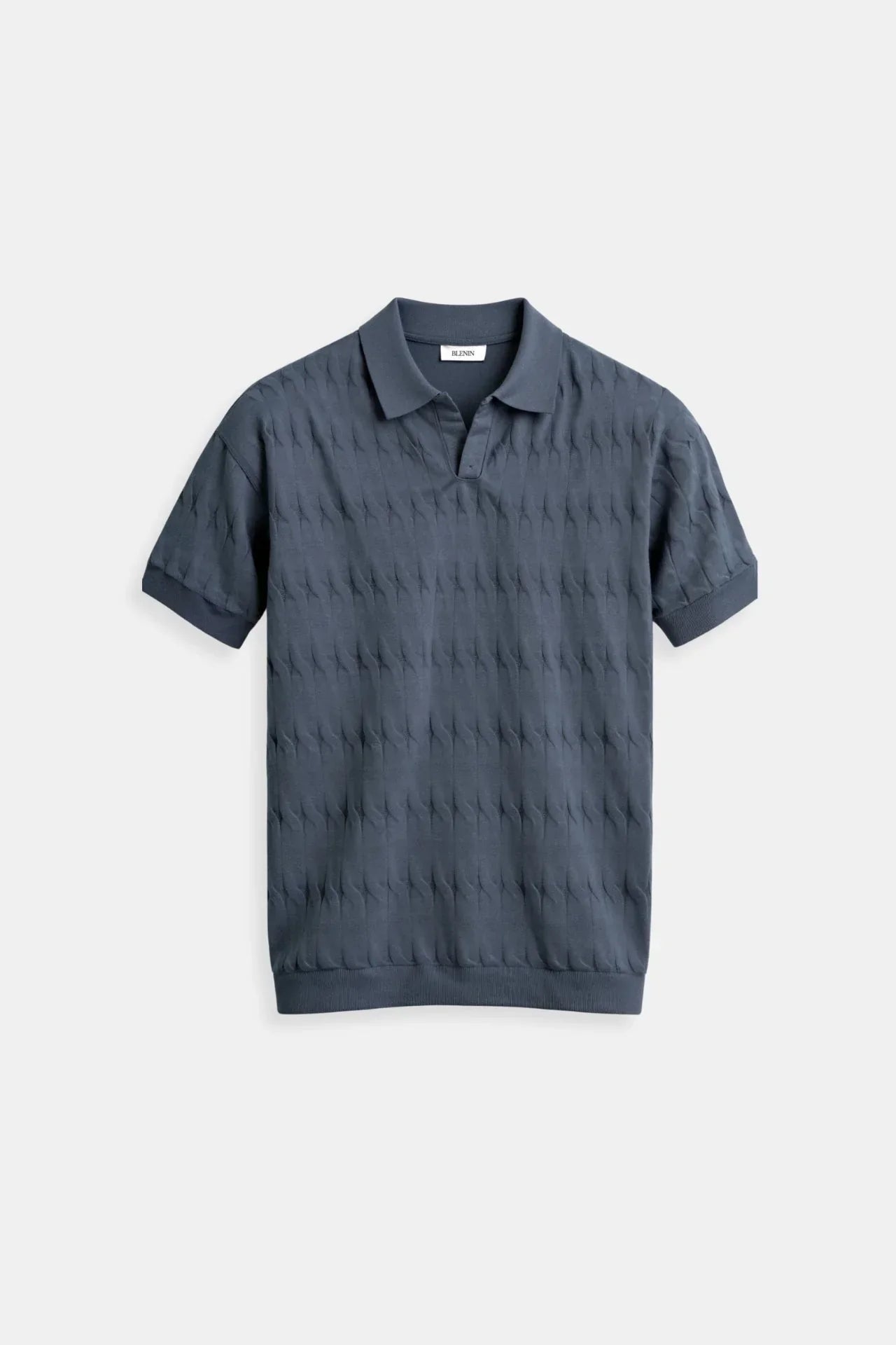 Herren Poloshirt Elegantes Weiß