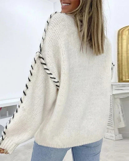 Boho Chic Pullover Frauen - IdealeKleiden