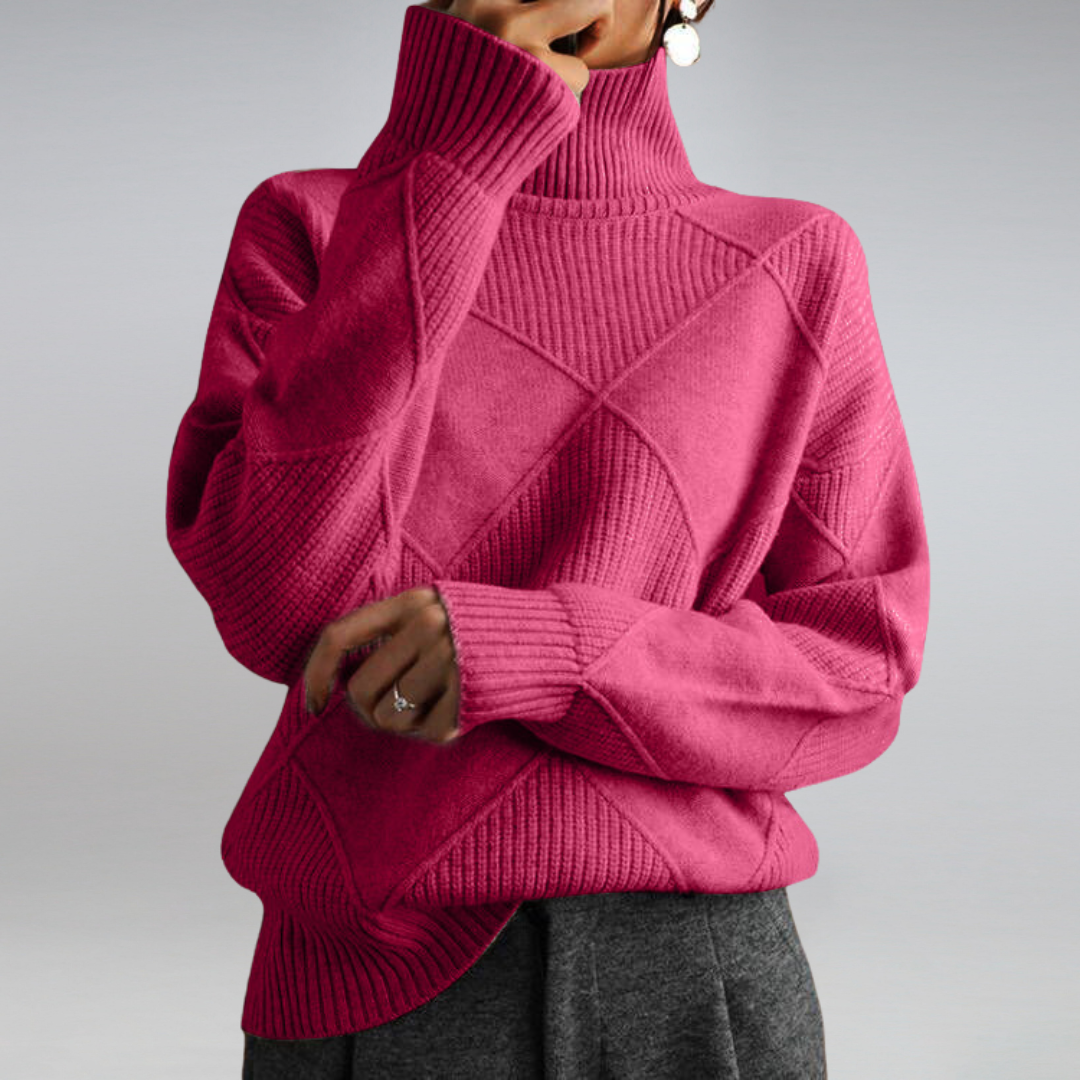 Weicher Rollkragenpullover Minimal Chic