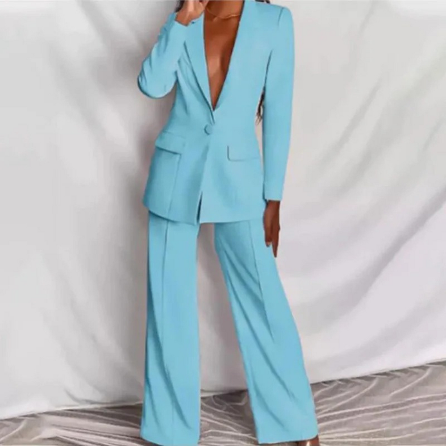 Elegantes Damen Blazer Set Langarm