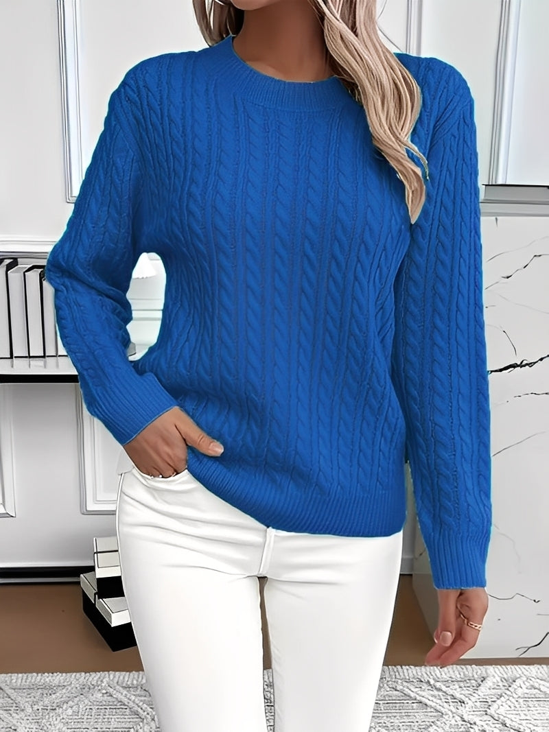 Weicher Damen Strickpullover Gemütlich