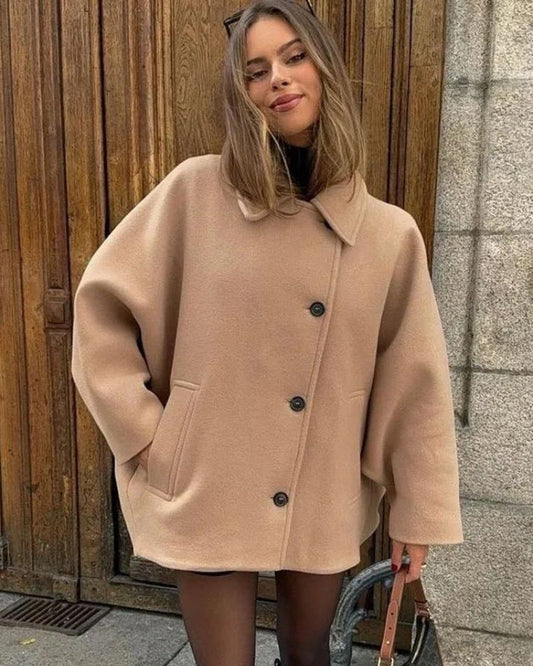Stylischer Wintermantel Gemütlich & Elegant - IdealeKleiden