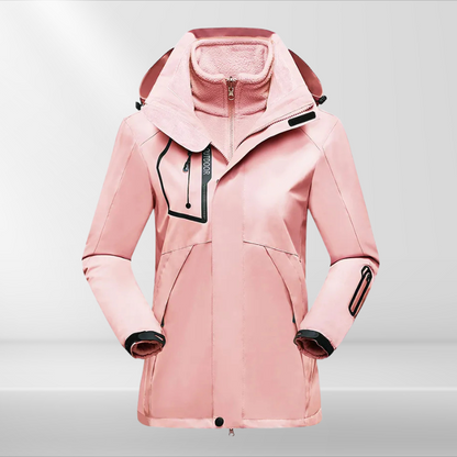Praktische 3-in-1 Damenjacke Allwetter