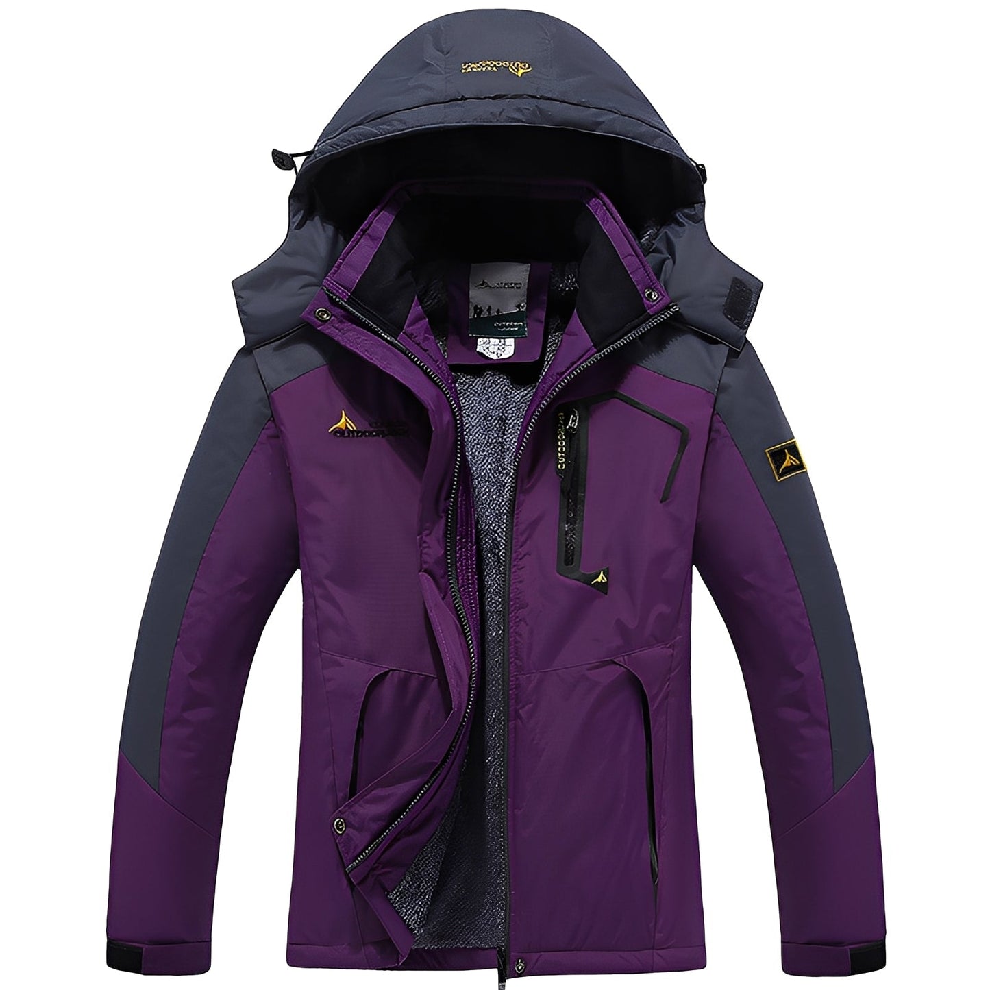 Warme Damenjacke Winter Fleece Inside