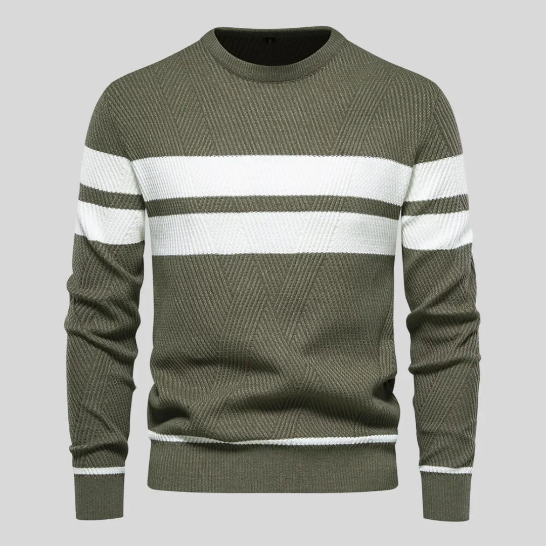 Herren Pullover Warm Baumwolle Bequem