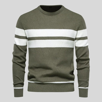 Herren Pullover Warm Baumwolle Bequem