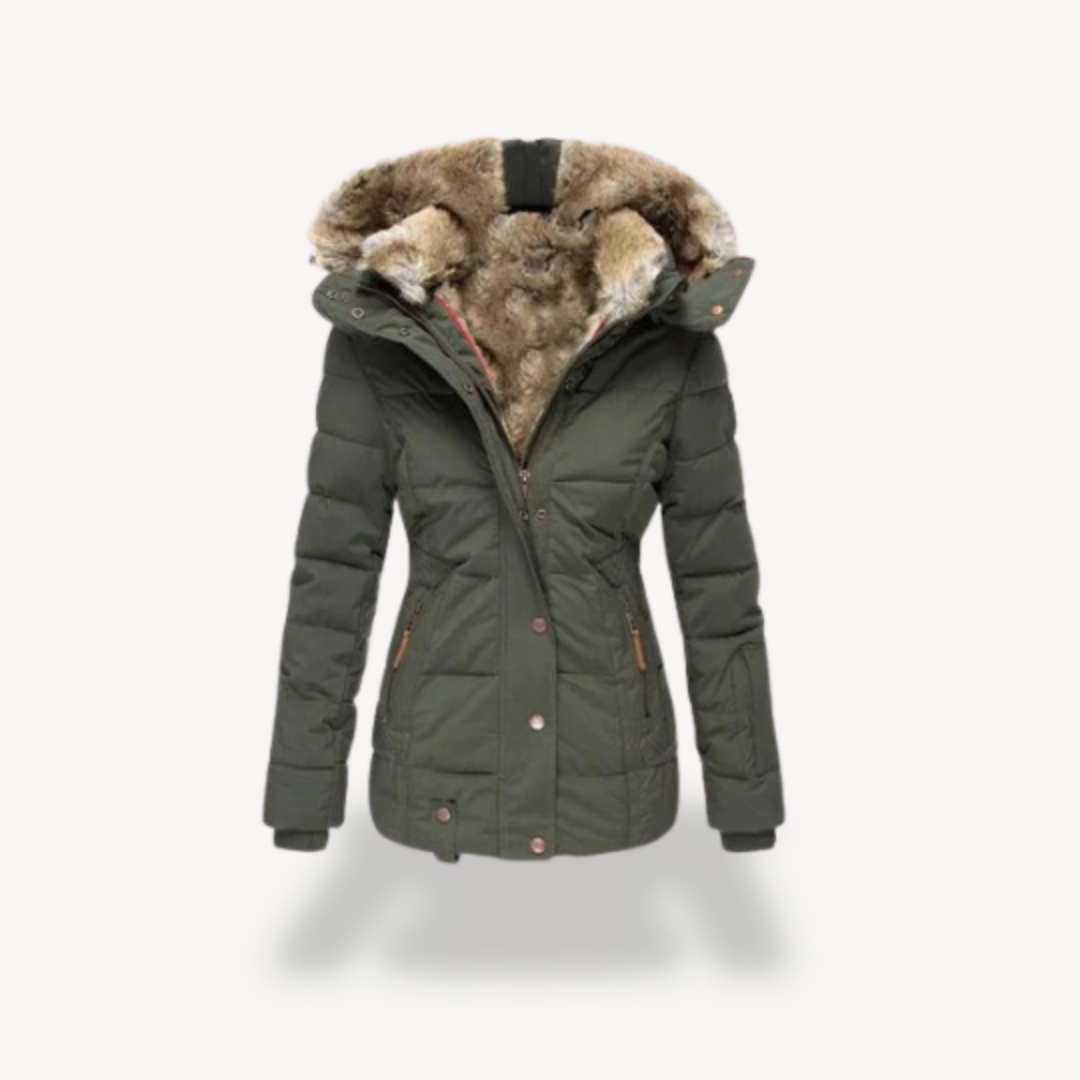 Weiche Faux-Fur Jacke Damen Winter