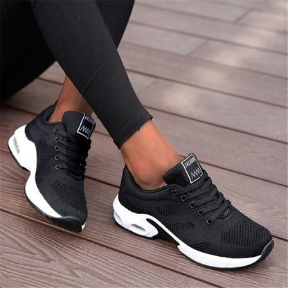 Bequeme Sneaker Atmungsaktiv Mesh Schuhe