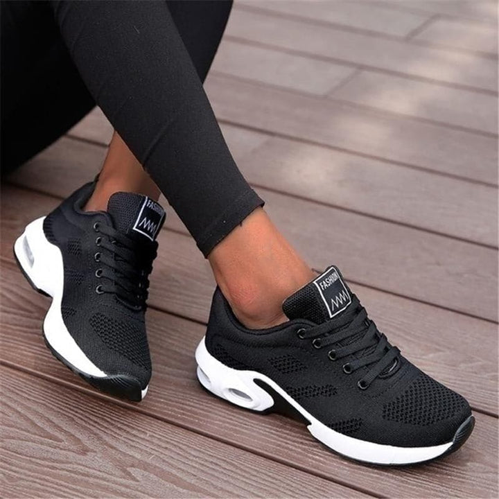 Bequeme Sneaker Atmungsaktiv Mesh Schuhe