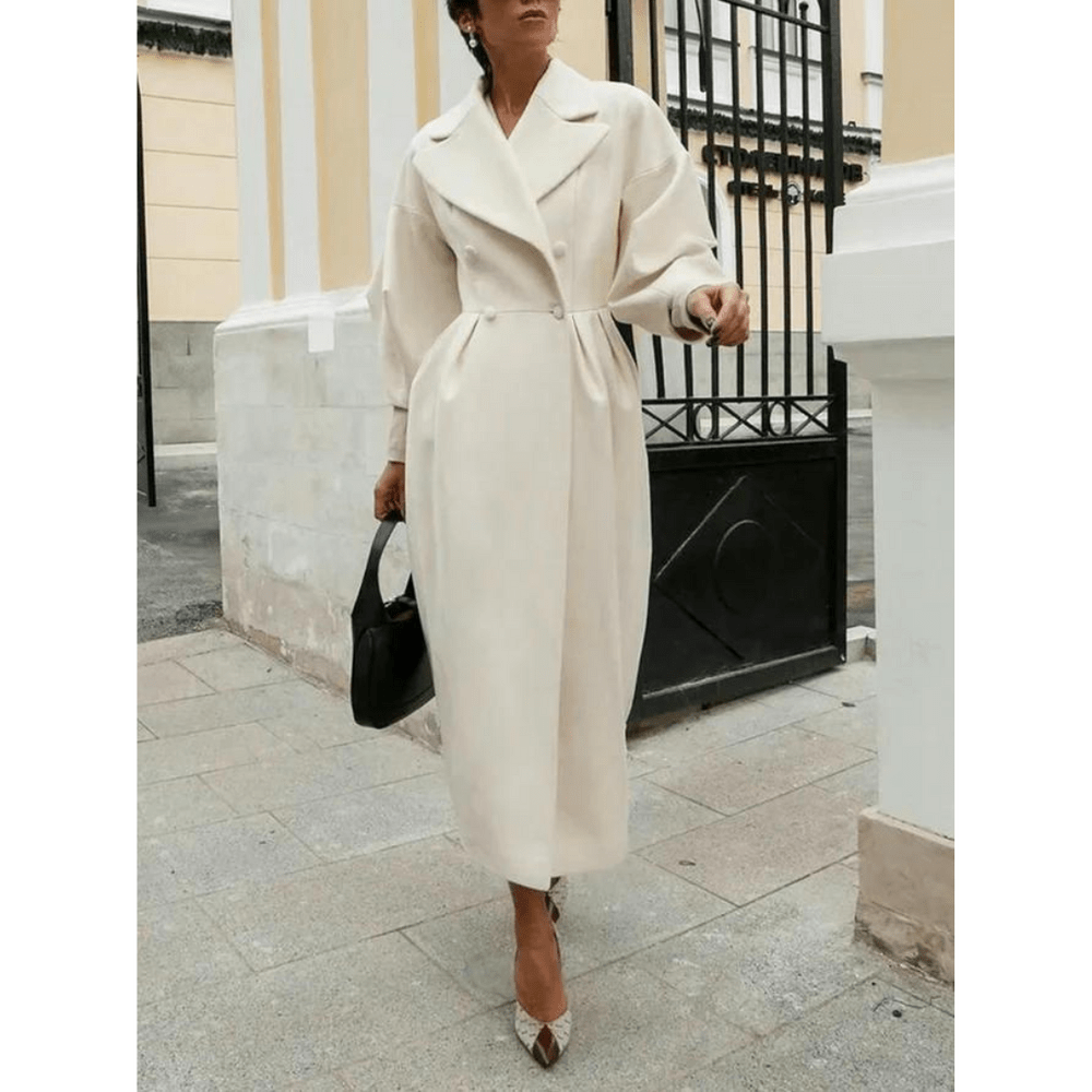 Winter Trenchcoat Damen Elegant Modern