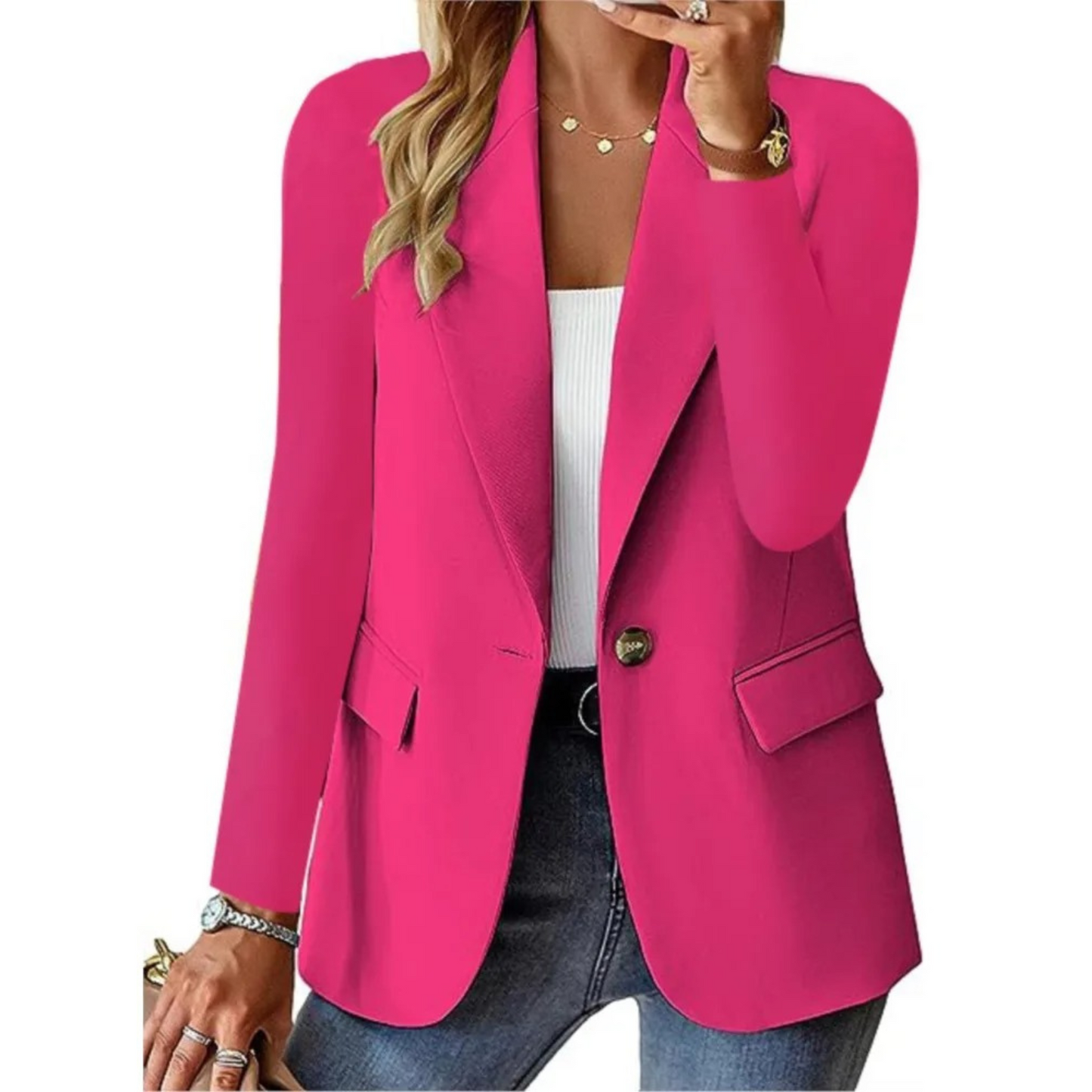 Herbst Blazer Elegant Lässig