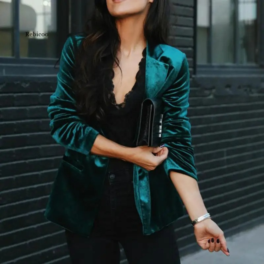 Damen Blazer Büro Chic Vielseitig