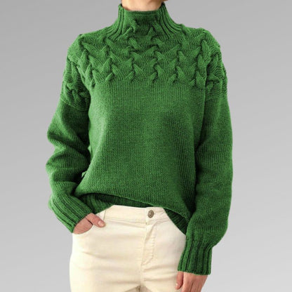 Elegante Damenkleidung Mit Stehkragen Warm
