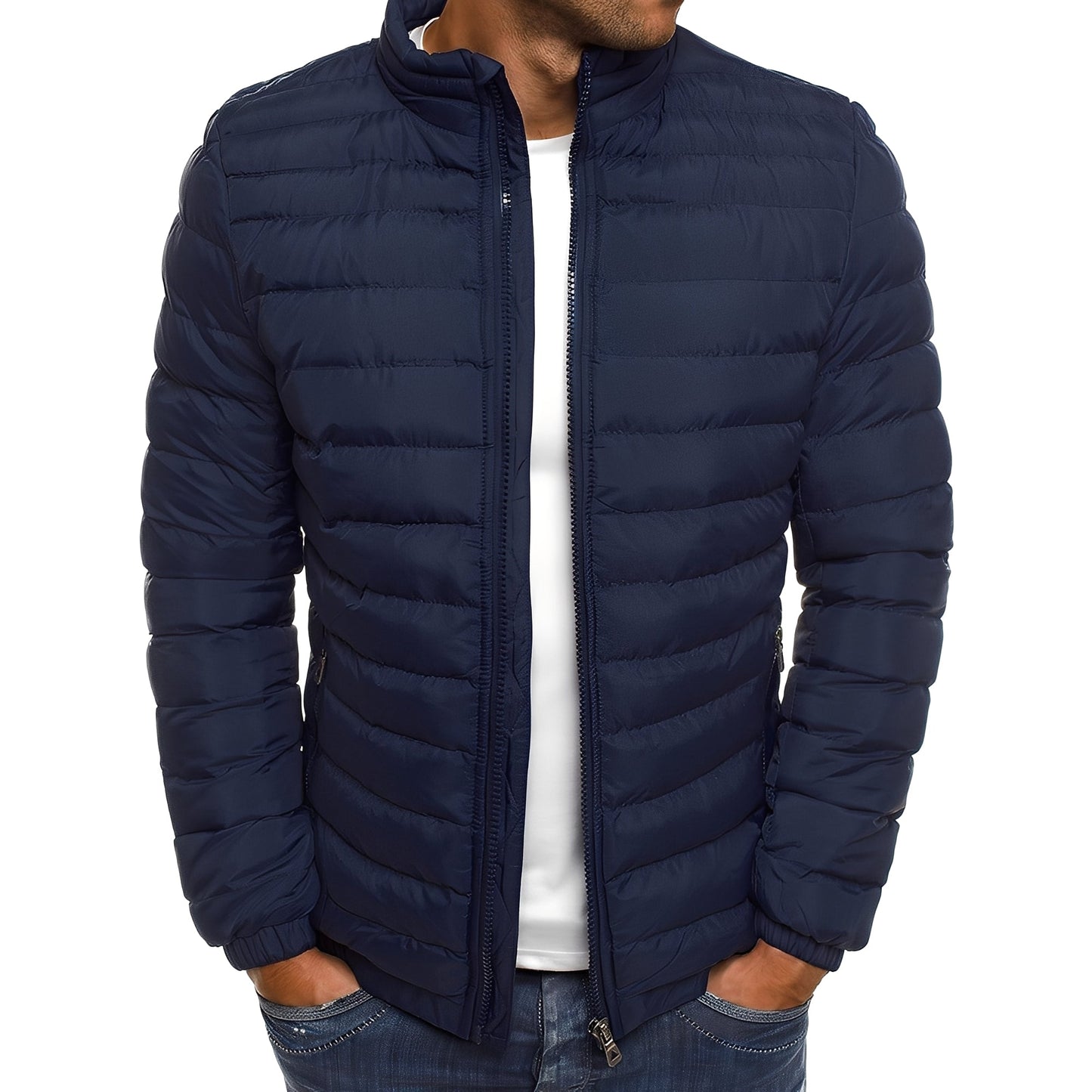 Bequeme Herrenjacke Lässig Leicht