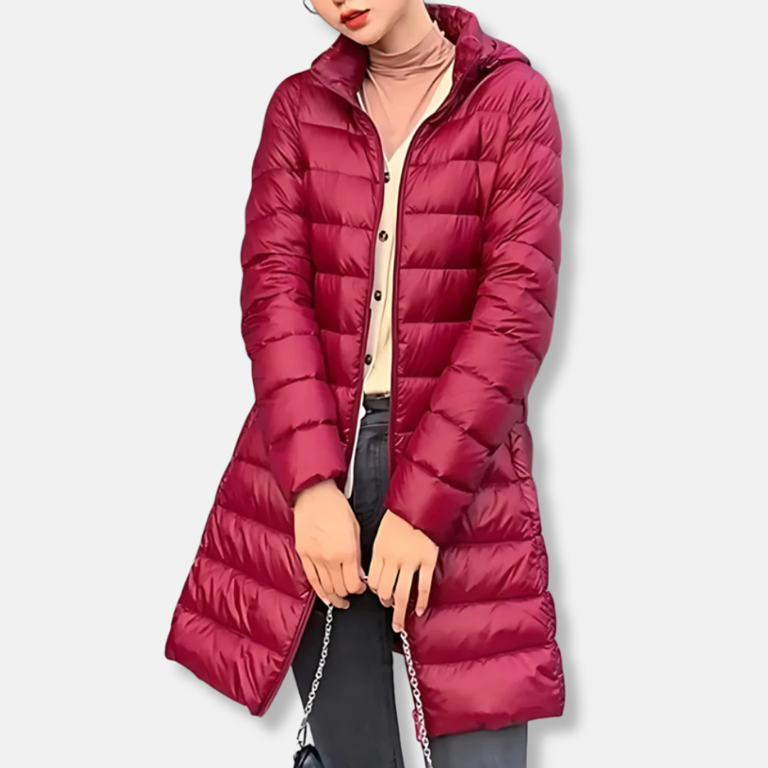 Winterjacke Damen Leicht Gesteppt Kapuze