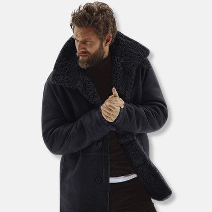 Elegantes Kleid aus Weichem Stoff Lockere Passform Reverskragen