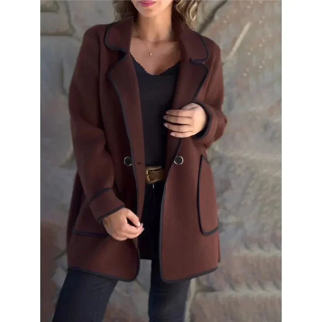 Elegante Damenbluse Modern Taillierte Passform