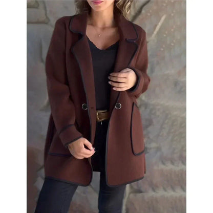 Elegante Damenbluse Modern Taillierte Passform