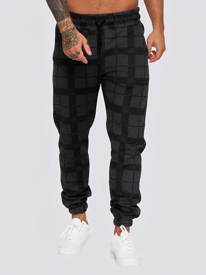 Stilvolle Karohose Herren Modern Slimfit